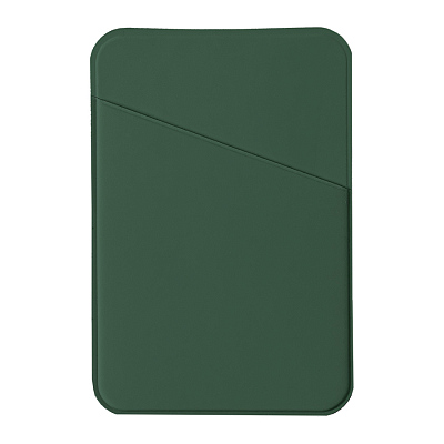 Чехол для карты на телефон Simply, самоклеящийся 65 х 97 мм, зеленый, PU 