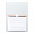 Блокнот с магнитом YAKARI, 40 листов, карандаш в комплекте, белый, картон - Фото 1