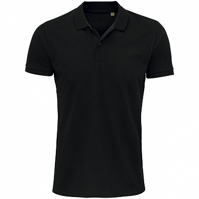 Рубашка поло мужская Planet Men, черная (Черный)