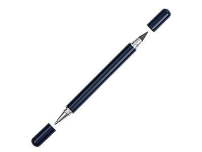 Металлическая ручка и вечный карандаш Van Gogh (Темно-синий)