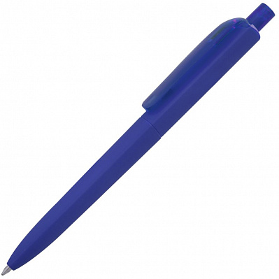 Ручка шариковая Prodir DS8 PRR-Т Soft Touch, синяя (Синий)