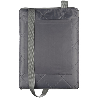 Плед для пикника Soft & Dry 2, оранжевый (Серый)