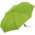 Зонт складной AOC, зеленое яблоко - Фото 1