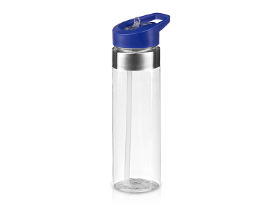 Бутылка для воды Pallant, тритан, 700 мл (Синий прозрачный/синий)