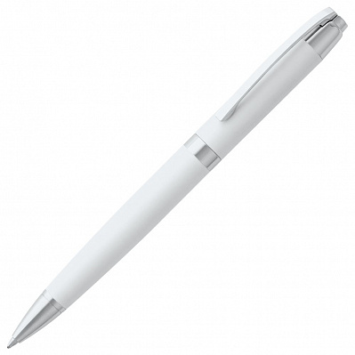 Ручка шариковая Razzo Chrome, белая (Белый)