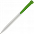 Ручка шариковая Favorite, белая с зеленым - Фото 3