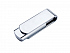 USB 2.0- флешка на 2 Гб глянцевая поворотная - Фото 2