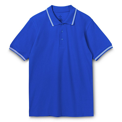 Рубашка поло Virma Stripes, ярко-синяя (Синий)