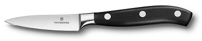 Нож для овощей и фруктов VICTORINOX Grand Maître, кованый, 8 см, чёрный (Черный)