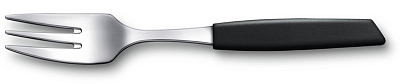 Вилка десертная VICTORINOX Swiss Modern, 155 мм, нержавеющая сталь / синтетический материал, чёрная