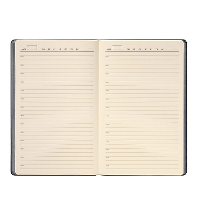 Ежедневник Рейн (Rain) недатированный, синий (без упаковки, без стикера)