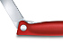 Нож для овощей VICTORINOX SwissClassic, складной, лезвие 11 см с волнистой кромкой, красный - Фото 7