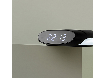 Часы-трансформер c беспроводной зарядкой Chronos, 15 Вт