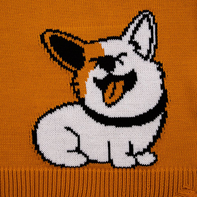 Свитер оверсайз Tricksy Net Grunge на заказ, акрил