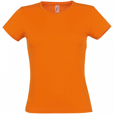 Футболка женская Miss 150, оранжевая (Оранжевый)