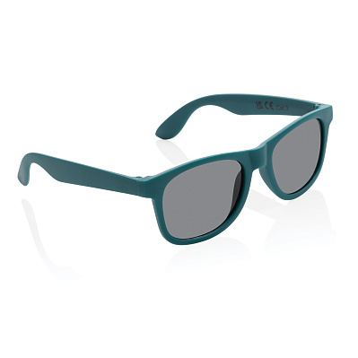Солнцезащитные очки из переработанного полипропилена GRS (Бирюзовый;)