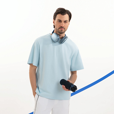 Футболка унисекс RUST NEO, 240 гр., голубой