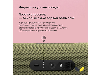 Умная колонка ЯНДЕКС Станция Стрит с Алисой