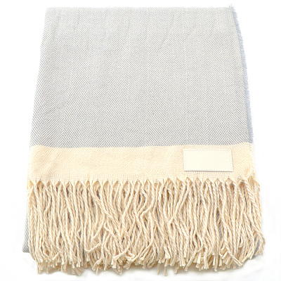 Плед акриловый WINTER, серый