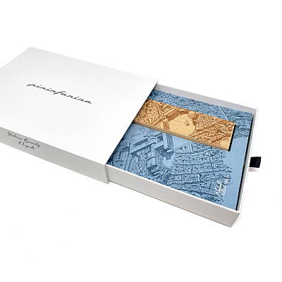 Шариковая ручка Pininfarina Cambiano NAPOLI (Вереск голубой; серебряный)