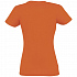 Футболка женская Imperial Women 190, оранжевая - Фото 2