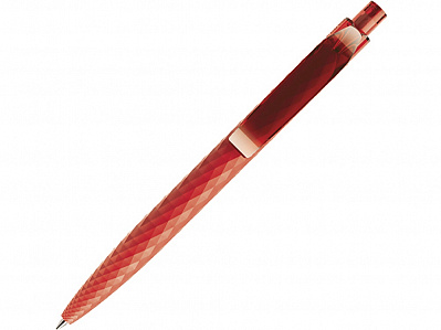 Ручка пластиковая шариковая Prodir QS 01 PRT софт-тач (Красный)