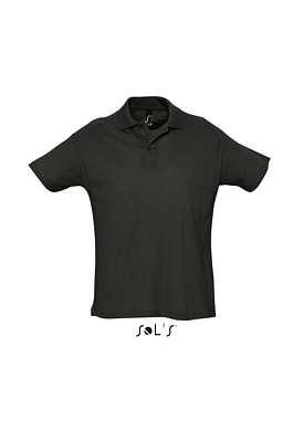 Джемпер (рубашка-поло) SUMMER II мужская,Черный L (Черный)