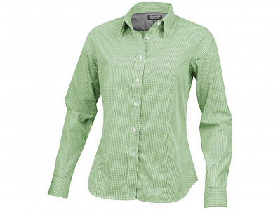 Рубашка Net женская с длинным рукавом (Зеленый)