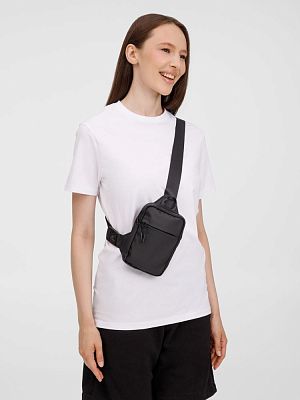 Спортивная кросс-боди сумка UrbanHike, черная