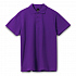 Рубашка поло мужская Spring 210, темно-фиолетовая - Фото 1