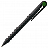 Ручка шариковая Prodir DS1 TMM Dot, черная с зеленым - Фото 3