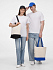 Холщовая сумка Shopaholic, черная - Фото 5