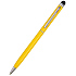 Ручка металлическая Dallas Touch, желтая - Фото 2