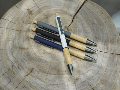 Ручка шариковая из переработанного алюминия Darius