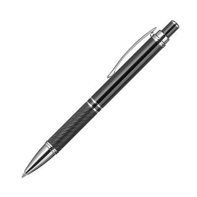 Шариковая ручка Crocus, черная (Черный)