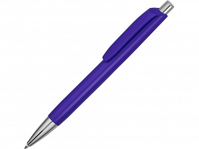 Ручка пластиковая шариковая Gage (Синий матовый/серебристый)