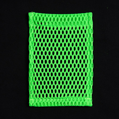 Карман из крупной сетки Pose, зеленый неон
