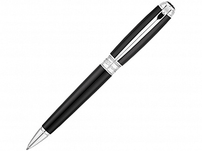 Ручка шариковая Line D Large (Черный/серебристый)