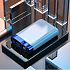 Внешний аккумулятор Strom, 10000 mAh, синий - Фото 2