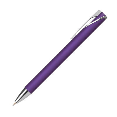 Шариковая ручка Легато (Legato), фиолетовая (Фиолетовый)