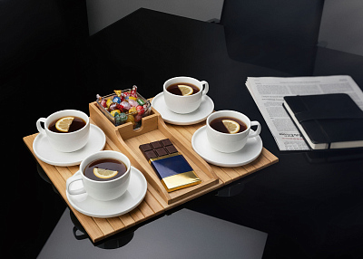 Органайзер "Tray", натуральный