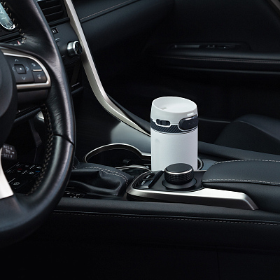 Термокружка вакуумная Толедо (Toledo), белая