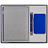 Коробка Overlap под ежедневник, аккумулятор и ручку, ver. 2, синяя - Фото 3
