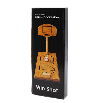 Настольная игра мини-баскетбол Win Shot, бежевый