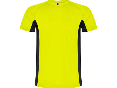 Спортивная футболка Shanghai мужская (Неоновый желтый/черный)