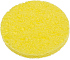 Спонж Dewal Beauty для снятия макияжа, желтый, 85 x 85 x 10 мм, 2 шт - Фото 1