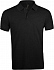 Рубашка поло мужская Prime Men 200 черная - Фото 1
