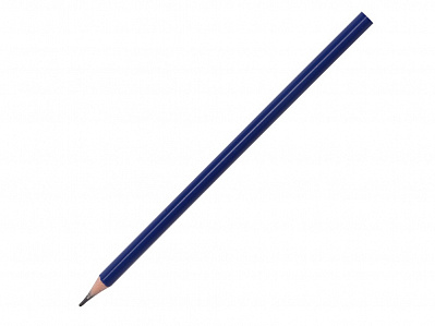 Трехгранный карандаш Conti из переработанных контейнеров (Синий)