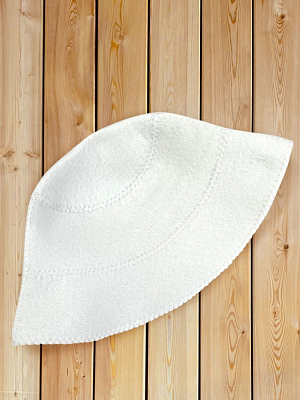 Банная шапка Panam, белая