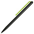 Шариковая ручка GrafeeX в чехле, черная с зеленым - Фото 1